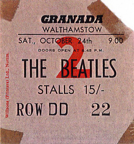 Los Beatles se presentan en el Cine Granada