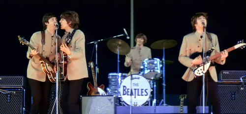 Los Beatles en el Shea Stadium