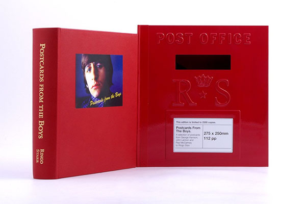 Ringo edita el libro "Postcards from the Boys"