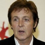 Sir Paul McCartney arriving for opening night of Beatles Love at Mirage Restort, Las Vegas