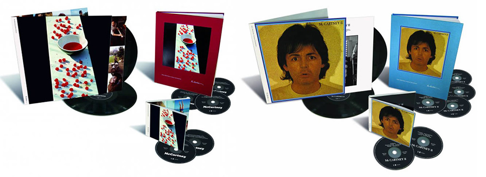 Paul relanza ediciones de lujo de McCartney y McCartney II