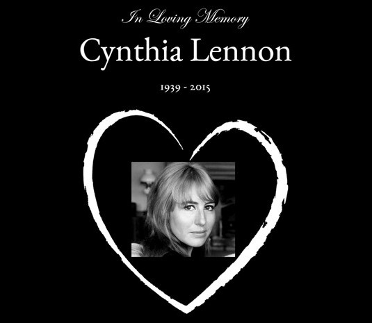 Muere Cynthia, la primera esposa de John Lennon