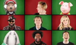 McCartney, Fallon y otros actores están teniendo un "Wonderful Christmastime"