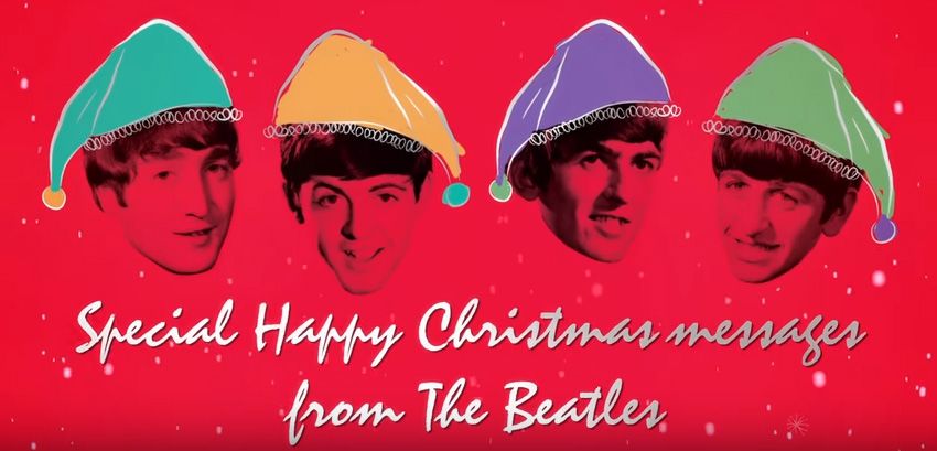 Se anuncia el lanzamiento de la colección de discos navideños de los Beatles
