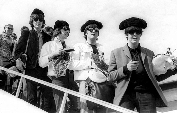 Los Beatles viajan a Madrid