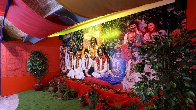 Se inaugura en Liverpool exposición sobre Los Beatles en India