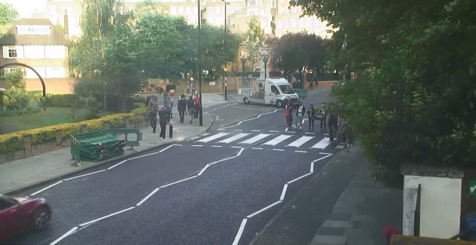 La calle Abbey Road ya se encuentra lista