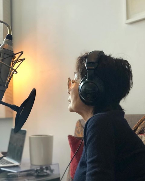 Yoko Ono empieza a grabar una nueva producción