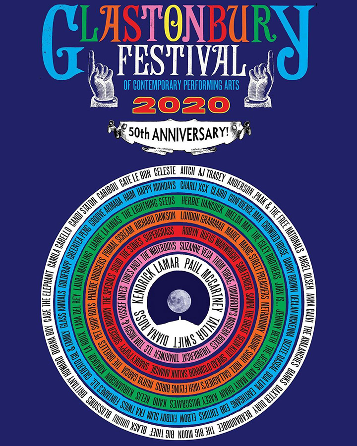 El Festival de Glastonbury devela su cartel, a pesar de las amenazas del coronavirus